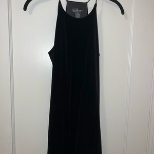 Super cute velvet mini dress